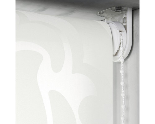 Aufrollbares Fensterrollo mit Kettenzug