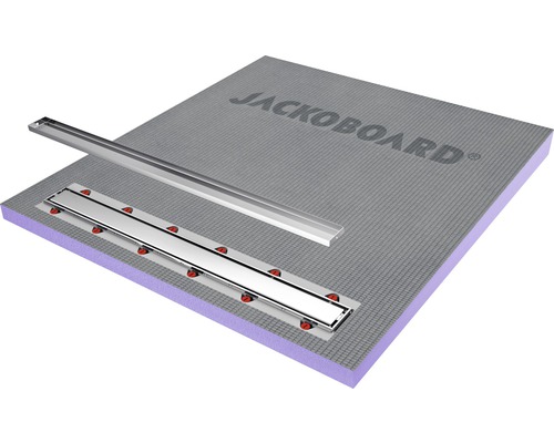 Jackoboard Duschboard mit Ablaufrinne
