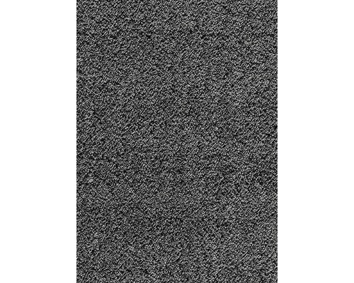 Teppichboden Kräuselvelours Silkysoft anthrazit 400 cm breit (Meterware)