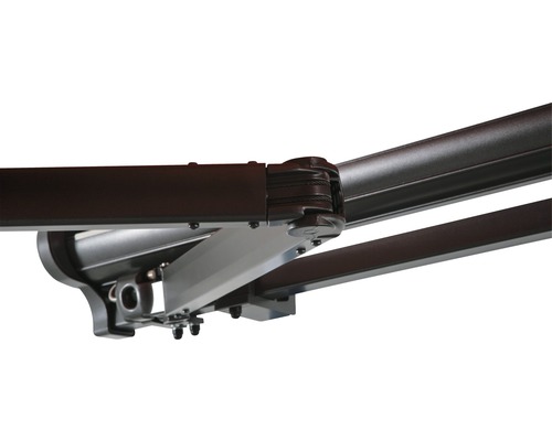 Detailansicht einer Gelenkarmmarkise