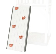 Kletterwand mit Klettersteinen für Spielturm