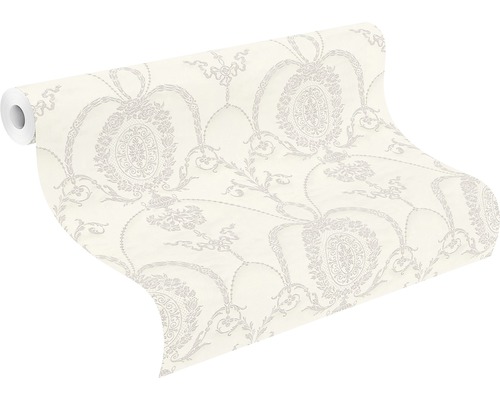 Tapetenrolle mit floralem Muster