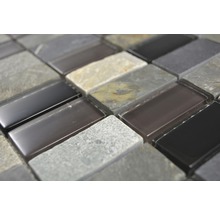 Mosaikfliesen aus Stein und Glas