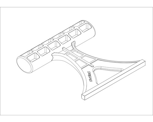 Divario Abziehers in technischer Zeichnung