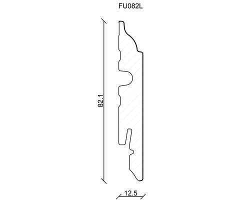 Abmessungen eines Zierprofils