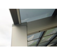 Einzelcarport KRB Skiatsu mit Hitze-, UV- und Hagelschutz 270x500 cm urban grau-thumb-23