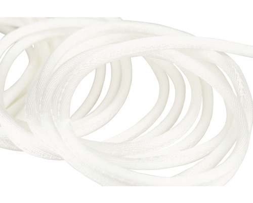 Weißer Textilschlauch für Sanitäranwendungen