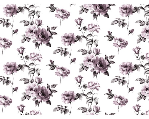 Nahtloses Muster mit Rosenblüten und Blättern