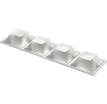 Dibond-Aufhänger Klebeaufhänger 4,5x4,5 cm 1 kg 2 Stk