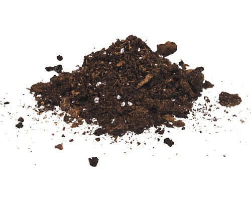 Erde mit Perlit für den Garten