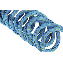 Seil Paraloc Mamutec Polyester blau/gelb/schwarz Ø 4 mm, Meterware