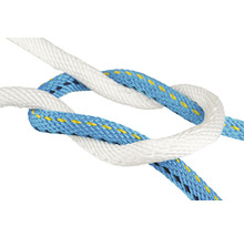 Seil Paraloc Mamutec Polyester blau/gelb/schwarz Ø 8 mm, Meterware