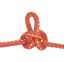 Seil Paraloc Mamutec Polypropylen rot/blau/weiß Ø 8 mm, Meterware