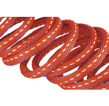 Seil Paraloc Mamutec Polypropylen rot/blau/weiß Ø 8 mm, Meterware