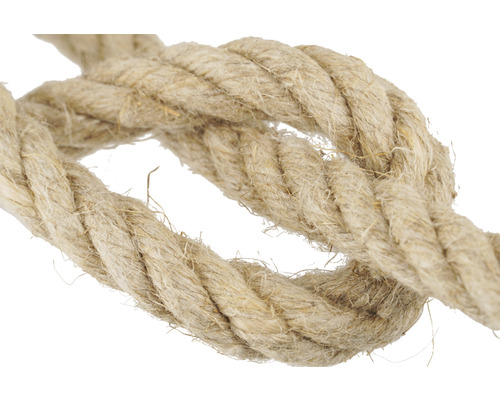 Hanfseil mit Knoten