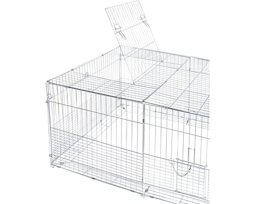 Drahtkäfig mit offener Oberseite