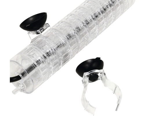 Aquarium Heizelement mit Saugnäpfen zur Befestigung