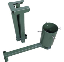 Weihnachtsbaumständer aus Metall mit Schrauben