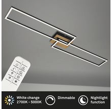 LED Deckenleuchte CCT | 40W HORNBACH 4400 dimmbar Metall-Holz lm