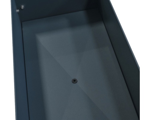 Metall Pflanzkasten Innenansicht