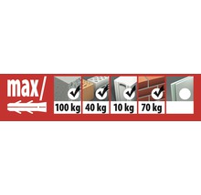 Metall Rahmendübel Tox Window 10/152, 100 Stück