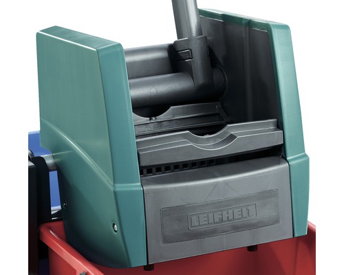 Leifheit Logo auf Mopppresse