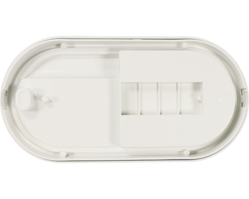 Leere ovale Kunststoffabdeckung zur Deckenmontage