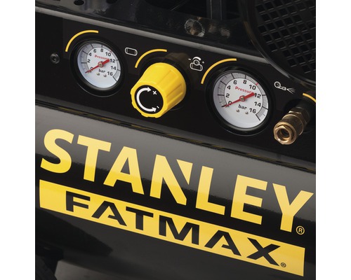 Stanley Fatmax Kompressor mit Druckanzeige und Einstellknopf