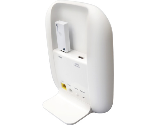 Smart Friends Box mit eingestecktem USB-Stick