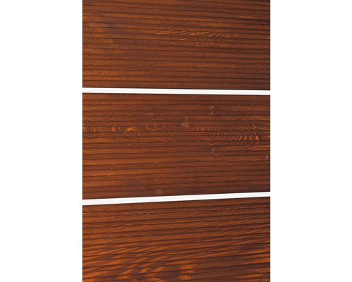 Holzfassade mit Nut- und Federverbindung