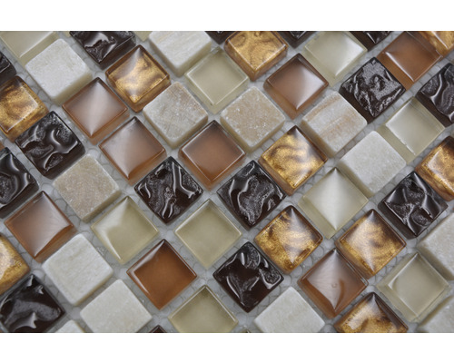 Mosaikfliese aus Glas