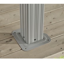 Pavillon SOJAG Messina 12x16 inkl. Moskitonetz 473 x 353 cm champagner