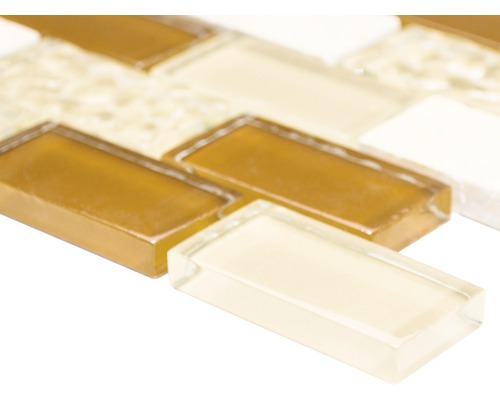 Mosaikfliese aus Glas