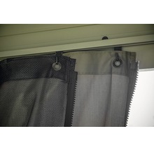 Pavillon SOJAG Messina 12x16 inkl. Moskitonetz 473 x 353 cm champagner