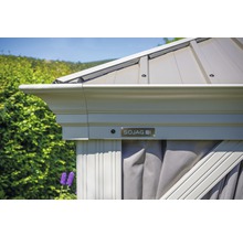 Pavillon SOJAG Messina 12x16 inkl. Moskitonetz 473 x 353 cm champagner