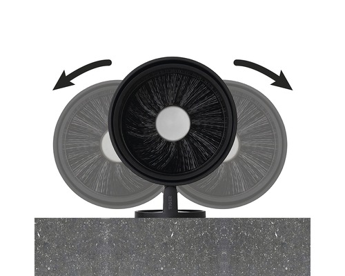 Tiger Toilettenbürste zur Wandmontage mit schwenkbarer Bürste