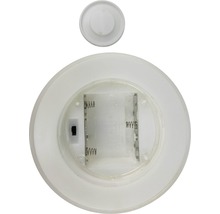 Batteriefach einer LED-Lampe mit separatem Deckel