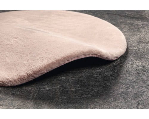 Runder Teppich mit weicher Oberfläche