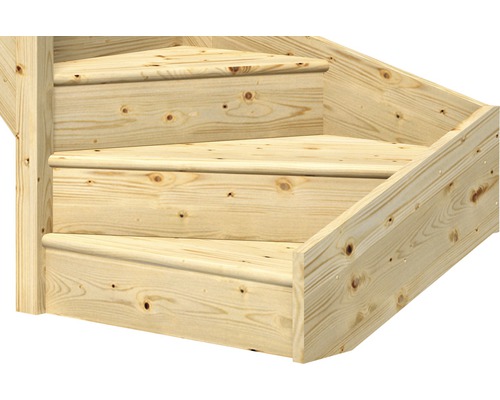 Holztreppe aus Fichte