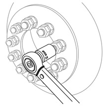"1/2"" Automatischer Drehmomentschlüssel WGB, 30-130 Nm"