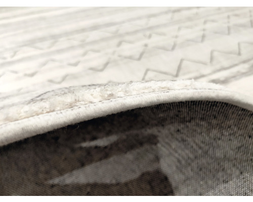 Detailansicht eines Teppichs mit Muster