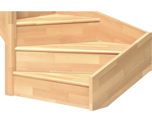 Holztreppe Detailansicht