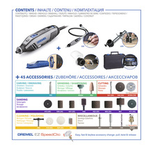 Outil de précision DREMEL 4250 + 45 accessoires