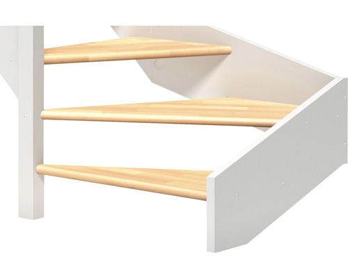 Raumspartreppe mit Holzstufen