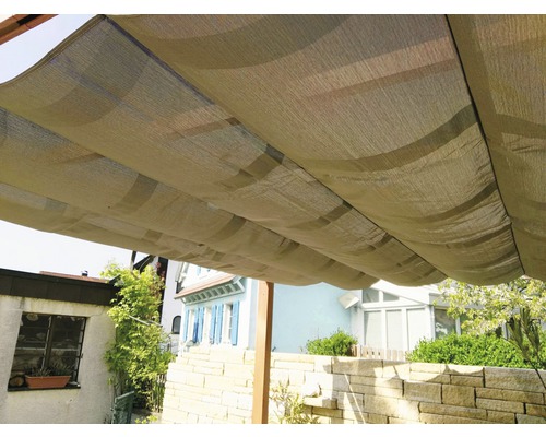 Sonnensegel als Terrassenüberdachung