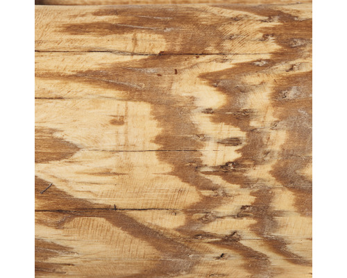 Nahaufnahme von bearbeitetem Holz