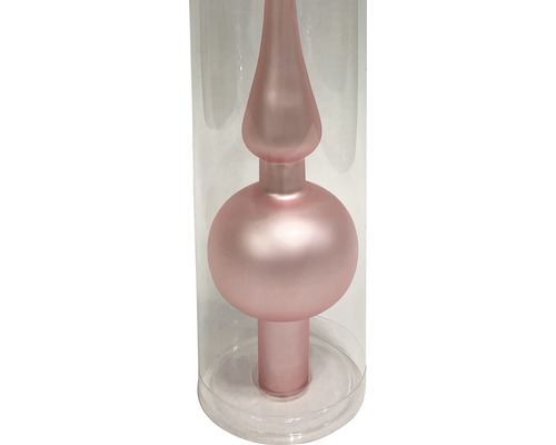 Christbaumspitze aus Glas