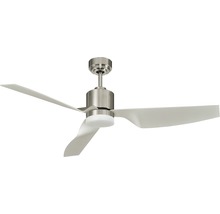 Deckenventilator mit drei Flügeln und integrierter Lampe