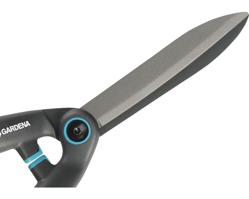 Detailansicht einer Heckenschere von Gardena