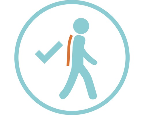 Symbol für Ergonomie